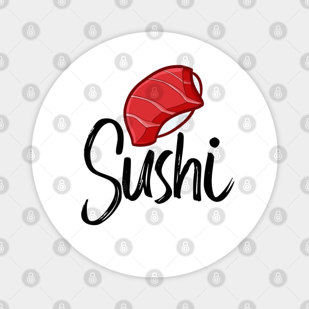 Sushi Magnet by Peter the T-Shirt Dude